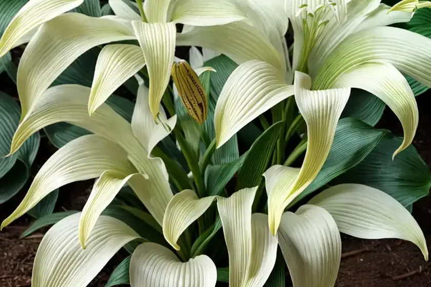 Hosta ‘vulcan’ (plantain lily) — photo 3