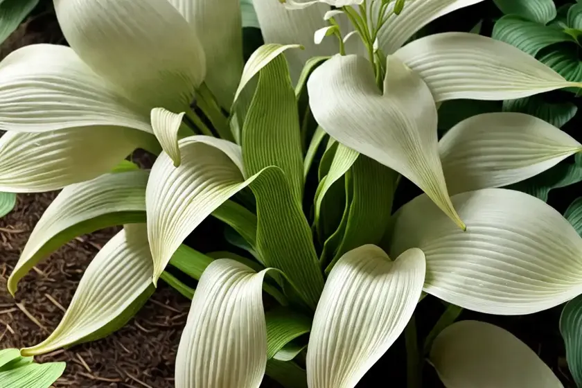 Hosta ‘wheee!’ (plantain lily)