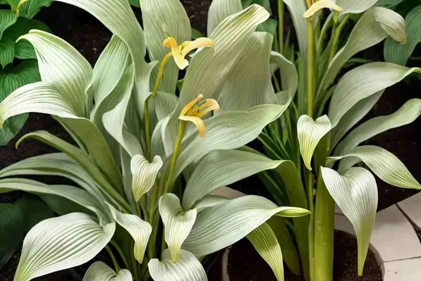 Hosta ‘whirlwind’ (plantain lily) — photo 2