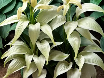 Hosta ‘Whirlwind’ (Plantain Lily)