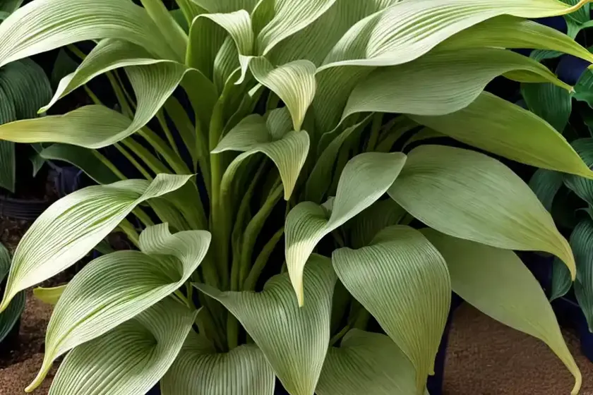 Hosta ‘wide brim’ (plantain lily) — photo 2
