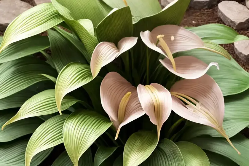 Hosta ‘wide brim’ (plantain lily) — photo 3