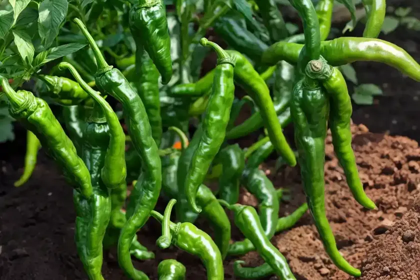 Hot pepper (capsicum annuum ‘emerald fire’) — photo 3