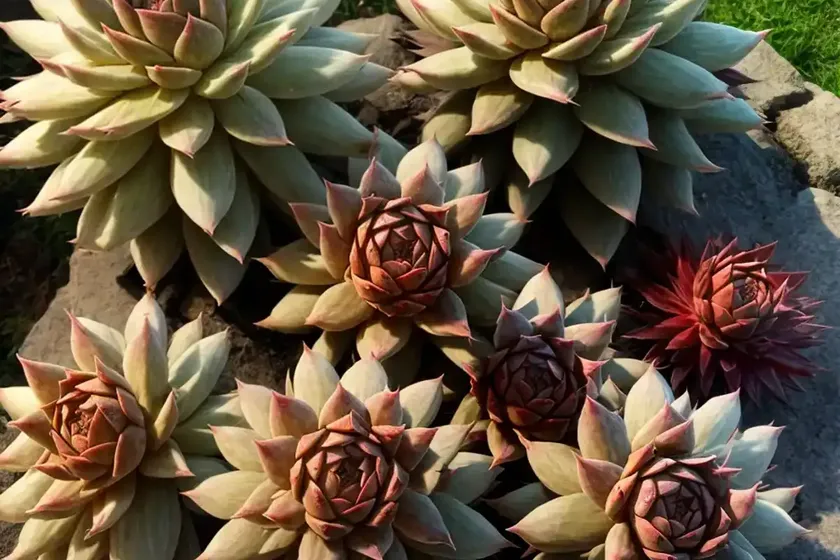 House leek (sempervivum tectorum) — photo 2