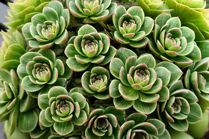 Housetree leek (aeonium arboreum) — photo 2