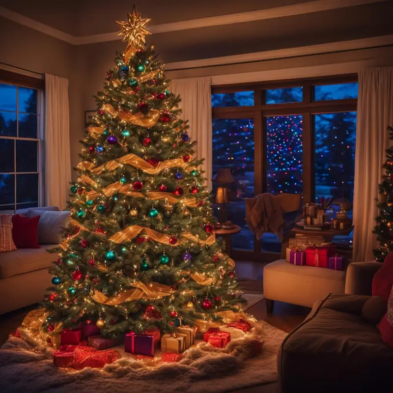Techniques for Wrapping Christmas Tree Lights
