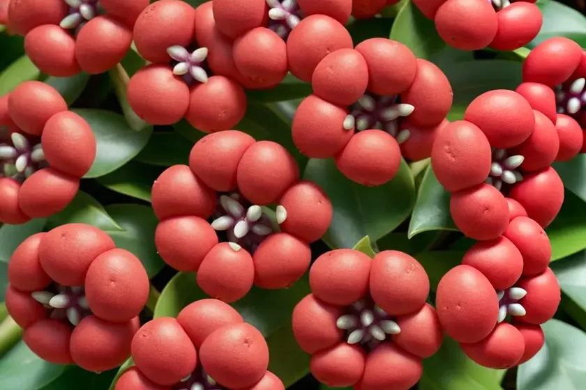 Hoya pubicalyx (hoya pubicalyx ‘red buttons’) — photo 3