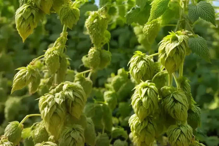 Humulus lupulus ‘aureus’ (common hop)