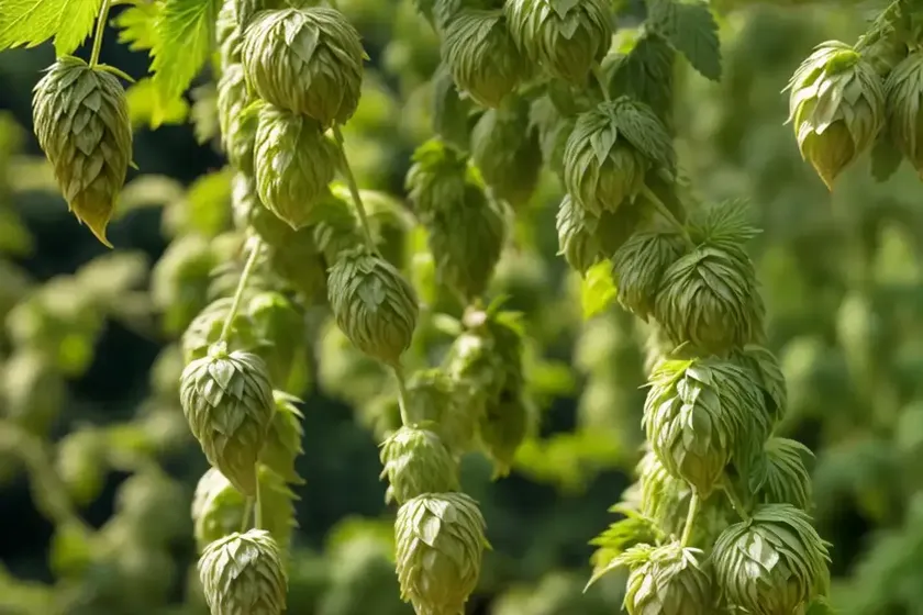 Humulus lupulus ‘cascade’ (common hop) — photo 2