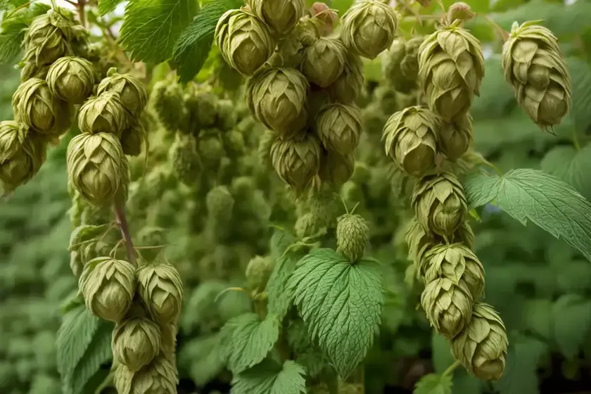 Humulus lupulus ‘willamette’ (common hop) — photo 2
