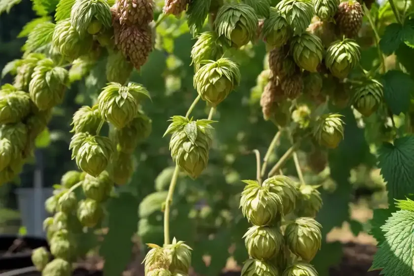 Humulus lupulus ‘willamette’ (common hop) — photo 3