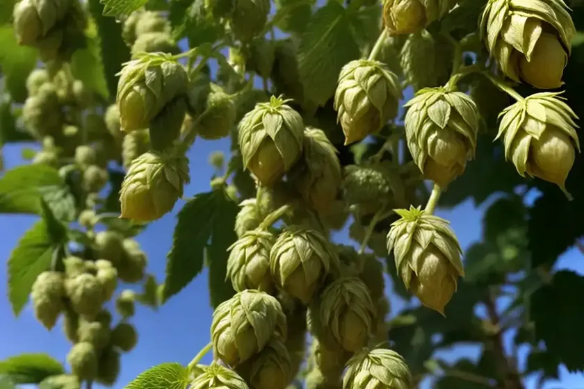 Humulus lupulus ‘willamette’ (common hop)