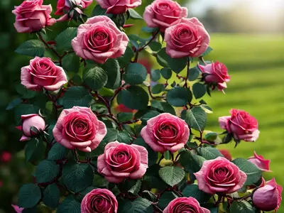Hungarian Rose (Rosa Gallica)