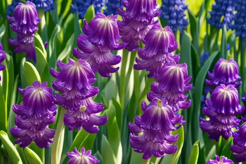 Hyacinthus orientalis ‘anna marie’ (dutch hyacinth) — photo 3