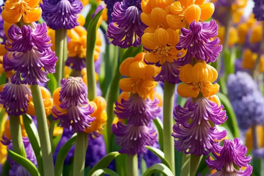 Hyacinthus orientalis ‘apricot passion’ (dutch hyacinth) — photo 2