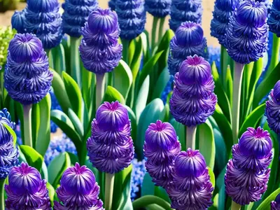 Hyacinthus Orientalis ‘Blue Festival’ (Dutch Hyacinth)