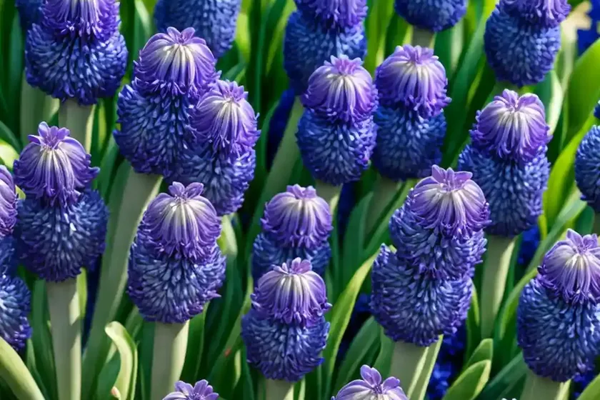 Hyacinthus orientalis ‘blue jacket’ (dutch hyacinth) — photo 2