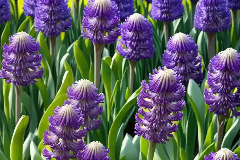 Hyacinthus orientalis ‘carnegie’ (dutch hyacinth) — photo 3