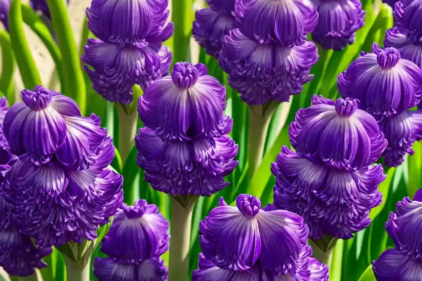 Hyacinthus orientalis ‘purple sensation’ (dutch hyacinth) — photo 3