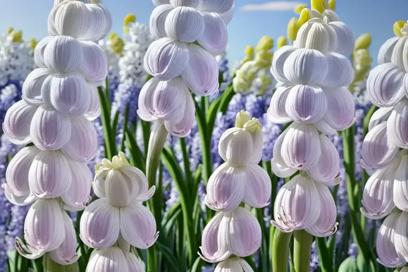 Hyacinthus orientalis ‘white festival’ (dutch hyacinth) — photo 2