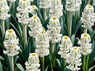 Hyacinthus Orientalis ‘White Festival’ (Dutch Hyacinth)