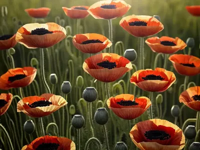 Hybrid Poppy (Papaver Hybridum)