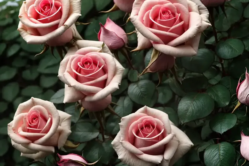 Hybrid tea rose (rosa ‘korbilant’ parole)