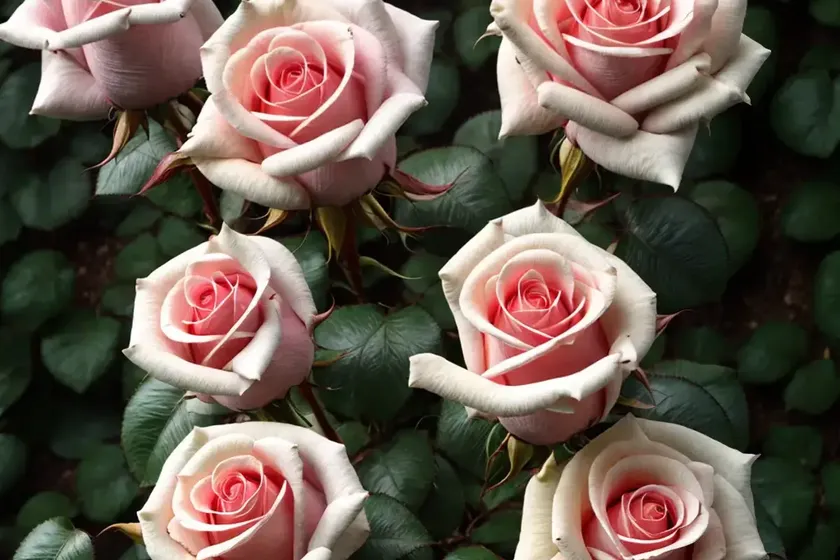 Hybrid tea rose (rosa x hybrida) — photo 2