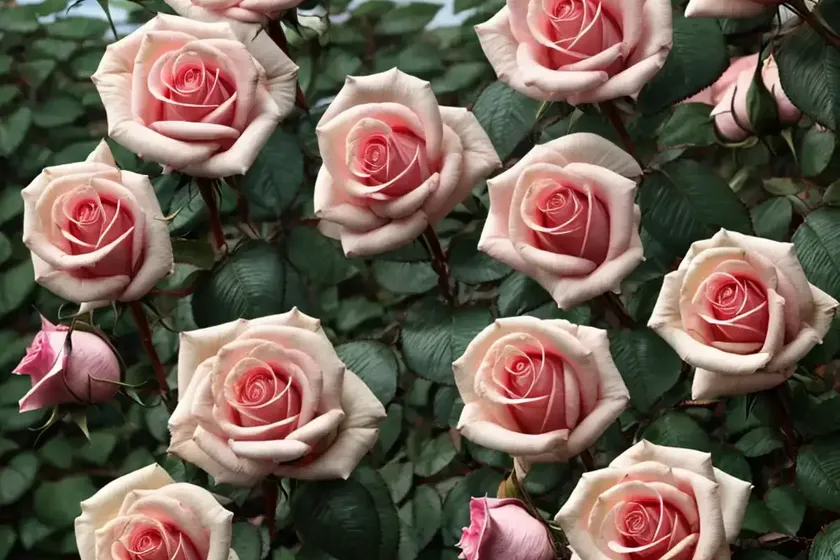 Hybrid tea rose (rosa x hybrida) — photo 3