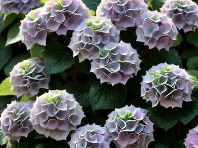 Hydrangea Macrophylla ‘Rotschwanz’)