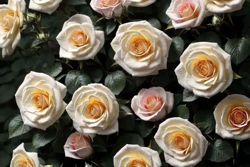 Iceberg rose (floribunda rose) — photo 3