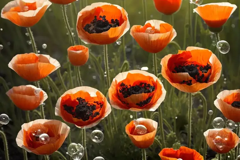 Icelandic Poppy (Papaver Nudicaule ‘Champagne Bubbles Orange’) — photo 3