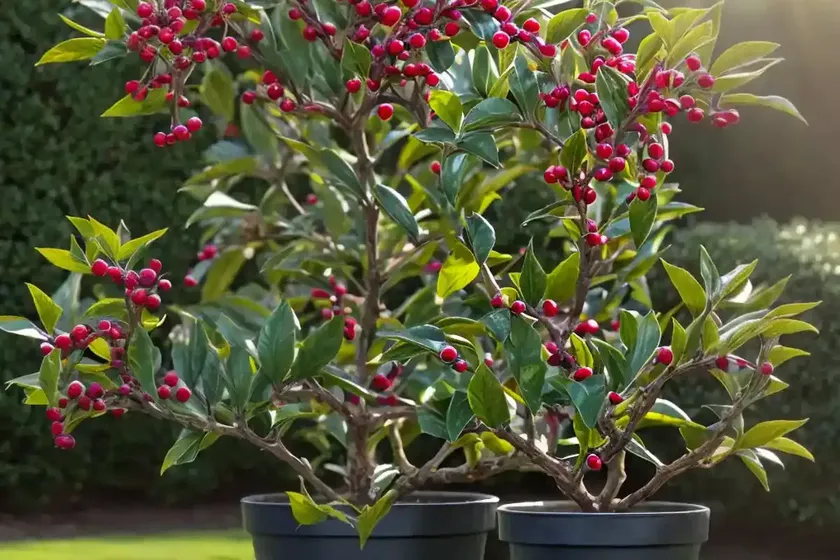 Ilex verticillata ‘winter gold’ (winterberry)