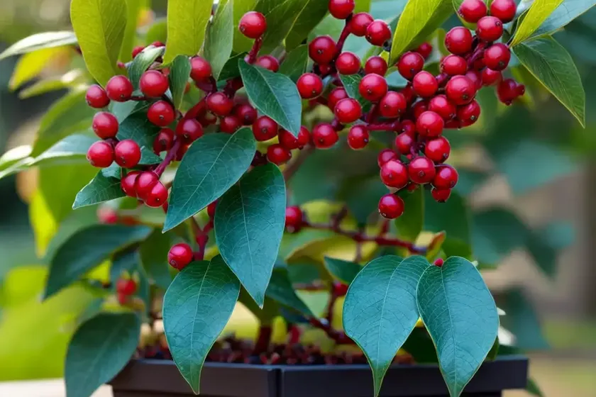 Ilex verticillata (winterberry) — photo 3