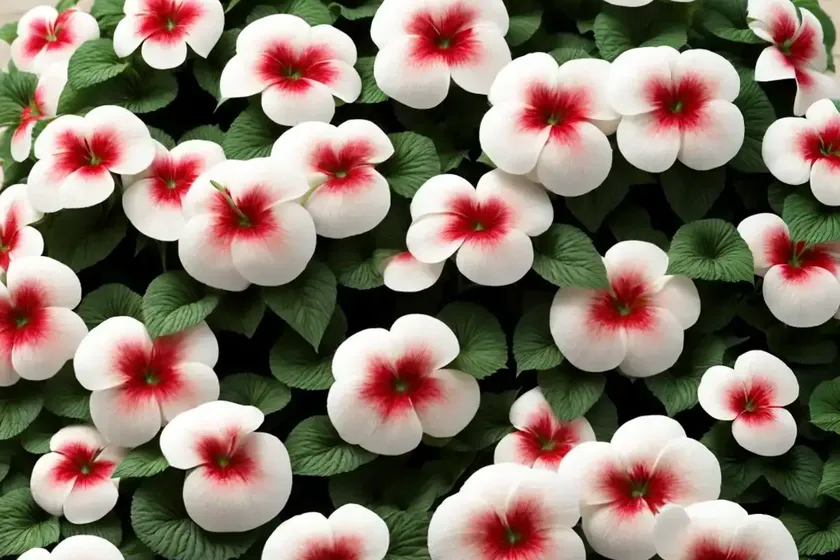 Impatiens ‘sunpatiens spreading corona’) — photo 3