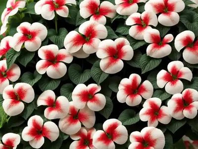 Impatiens ‘Sunpatiens Spreading Corona’)