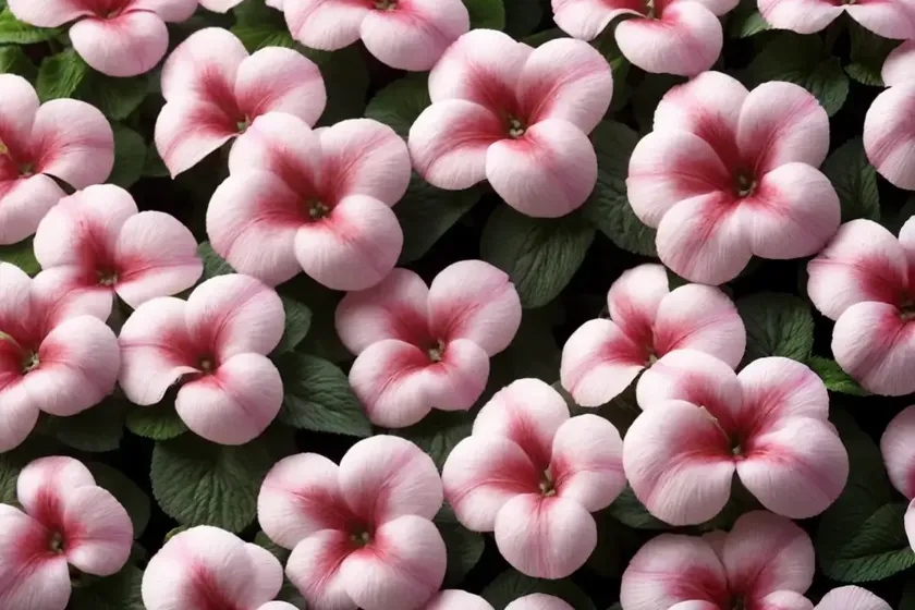 Impatiens ‘sunpatiens spreading lavender’) — photo 3
