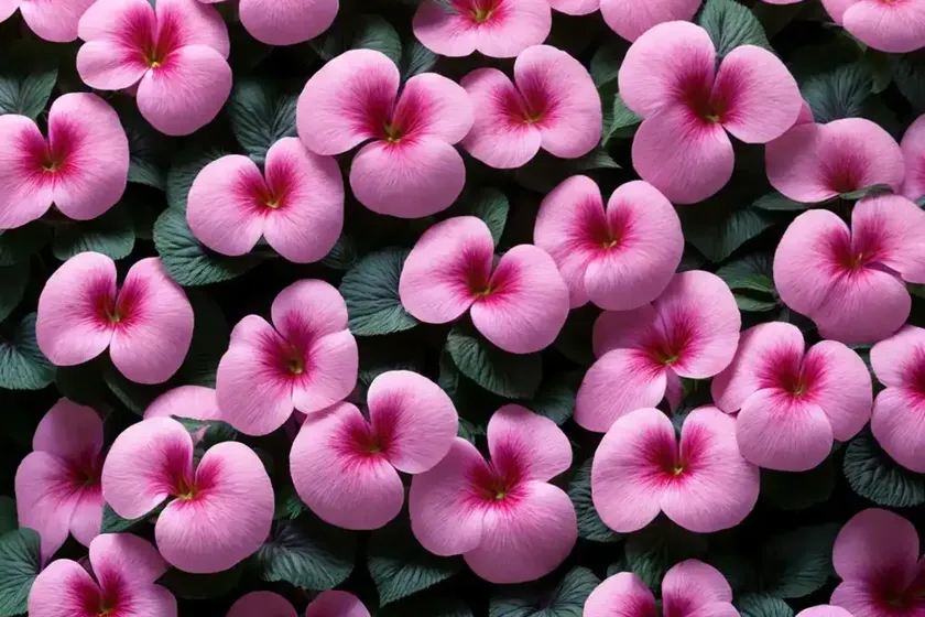 Impatiens Walleriana ‘Rockapulco Purple’) — photo 2