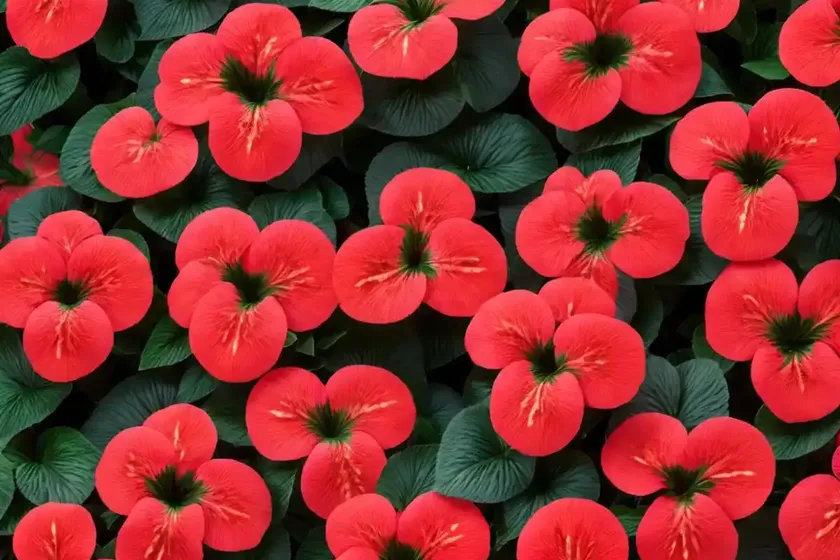 Impatiens walleriana ‘rockapulco red’) — photo 3