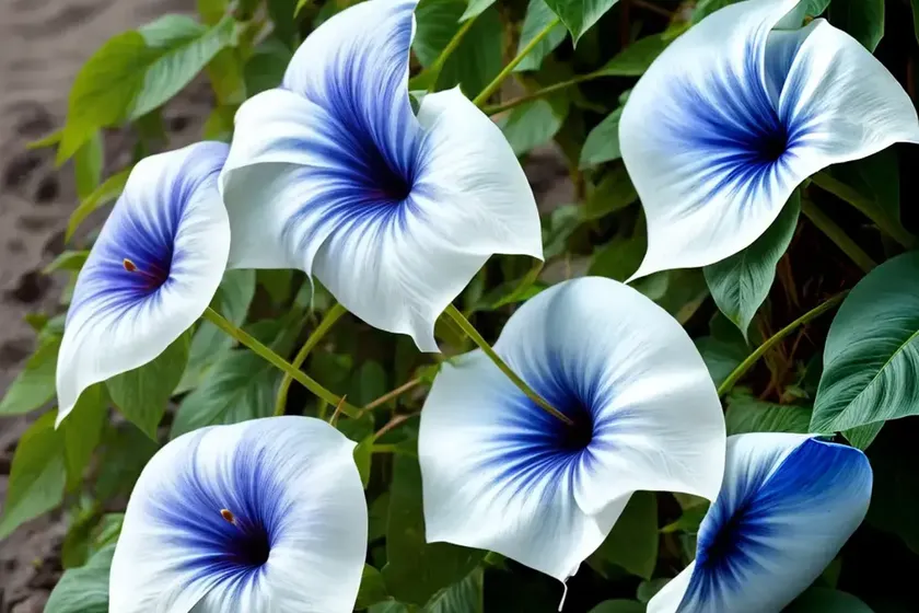 Ipomoea imperati (beach morning glory) — photo 3