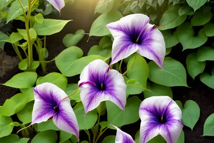 Ipomoea Purpurea (Morning Glory) — photo 2