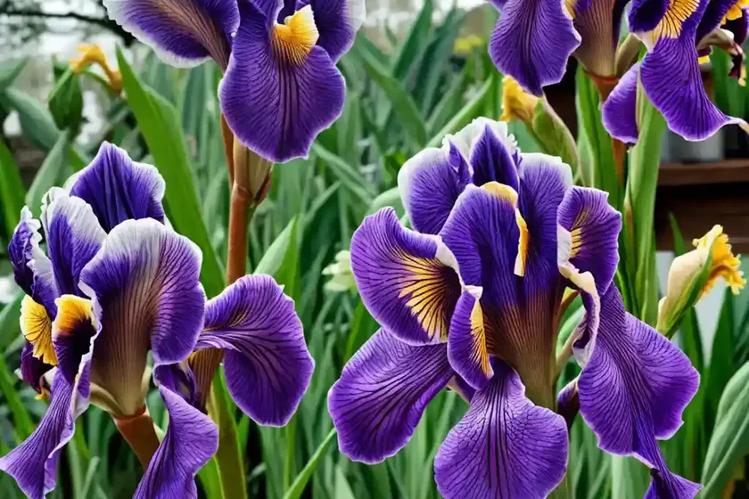 Iris ‘best bet’ (reblooming bearded iris) — photo 3