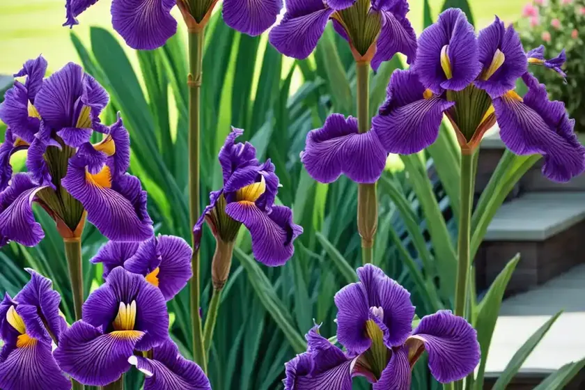 Iris ‘beverly sills’ (bearded iris) — photo 2