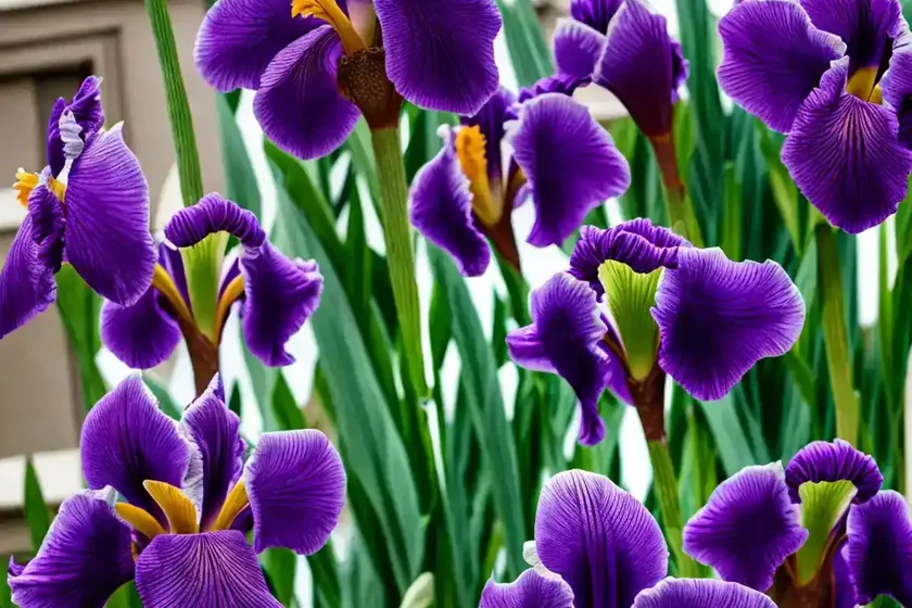 Iris ‘beverly sills’ (bearded iris) — photo 3
