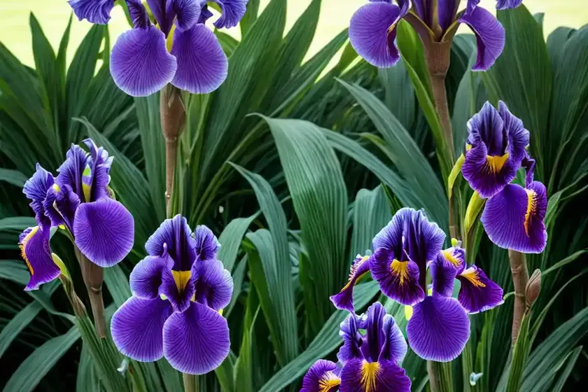 Iris ‘cee jay’ (bearded iris) — photo 2