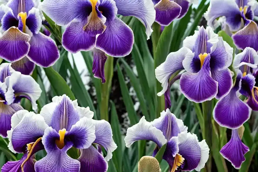 Iris ‘Diamond Blush’ (Reblooming Bearded Iris) — photo 2