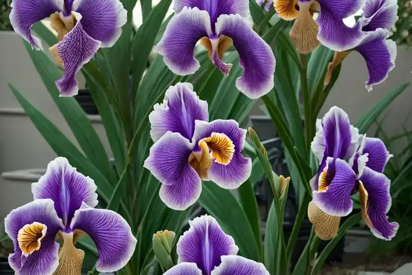 Iris ‘Diamond Blush’ (Reblooming Bearded Iris) — photo 3