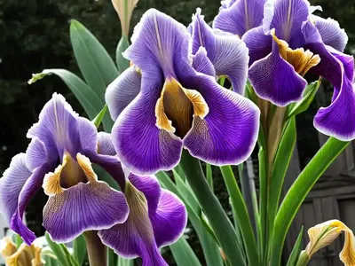 Iris ‘Diamond Blush’ (Reblooming Bearded Iris)