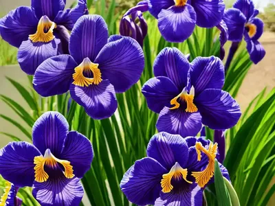Iris Ensata ‘Agripinella’ (Japanese Iris)