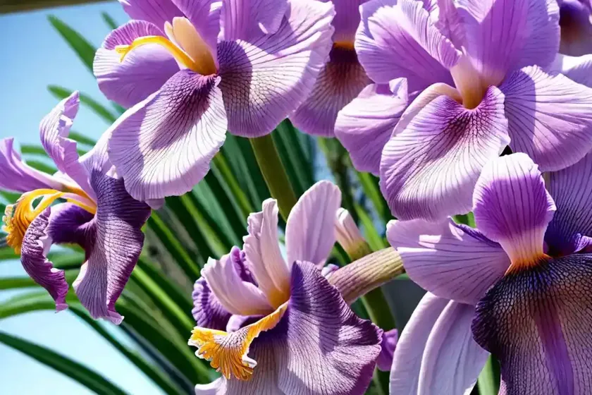 Iris ensata ‘pink frost’ (japanese iris) — photo 3